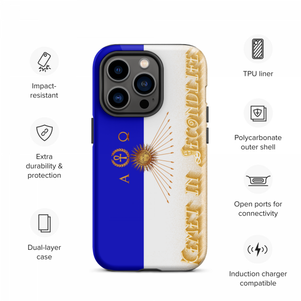 Tough iPhone case «Allianz flag 'Kemet in Secondlife'» - Image 14