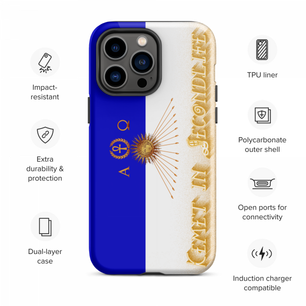 Tough iPhone case «Allianz flag 'Kemet in Secondlife'» - Image 15